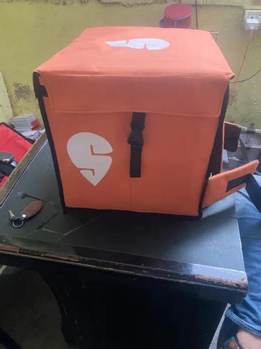 orange Polyester Swiggy Food Delivery Bag at Rs 370/bag in New Delhi | ID: 27114629773