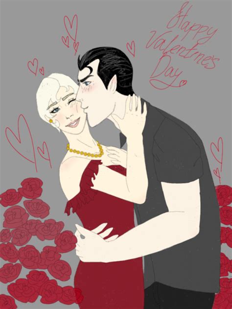 Dracula and Ericka's Romantic Embrace | Hotel Transylvania Fan Art