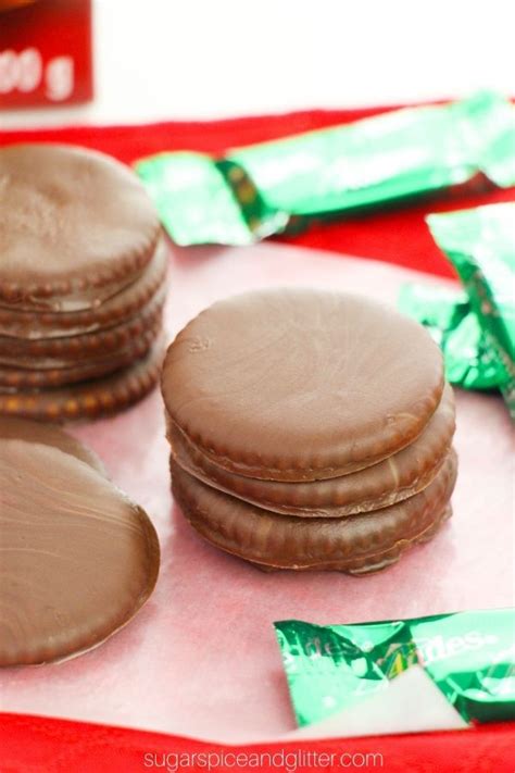 2-Ingredient Thin Mints Cookies (with Video) ⋆ Sugar, Spice and Glitter