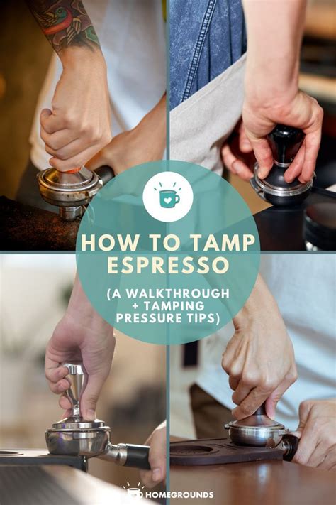 How To Tamp Espresso (a walkthrough + tamping pressure tips) | Coffee recipe healthy, Coffee ...