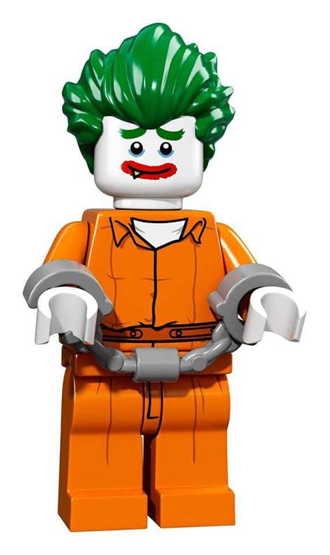 DC LEGO Batman Movie The Joker Minifigure [Arkham Prison Jumpsuit ...