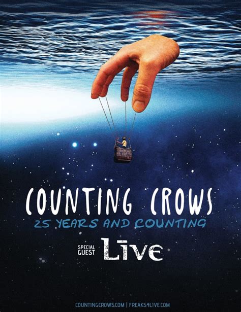 Counting Crows Announce 25 Years And Counting 2018 Tour With Live