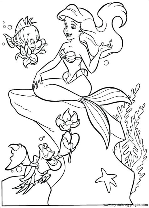 Mermaid Coloring Pages Games at GetDrawings | Free download