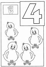 Number 4 Coloring Page At GetColoringscom  Free Printable Colorings sketch template