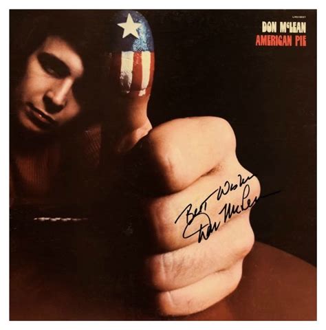 Don McLean - American Pie, signed albums, rock star galleryROCK STAR gallery