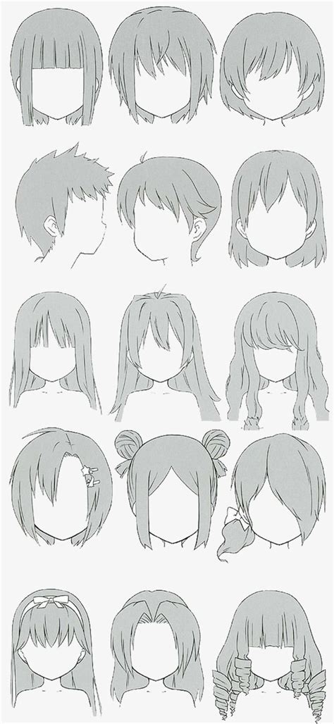 Pin by Mariya Karyagina on To Help the Artist | Drawing hair tutorial ...