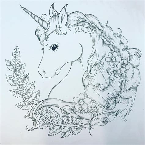 art artist doodle drawing zentangle illustration sketch painting doodledrawing unicorn ...