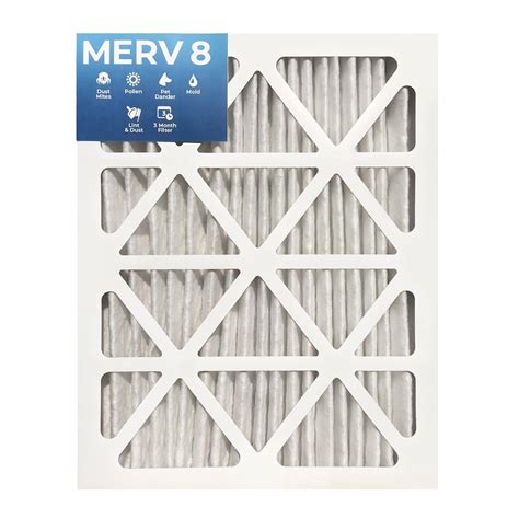 16x25x2 MERV 8 AC Furnace 2" Inch Air Filter - 12 PACK - Walmart.com ...