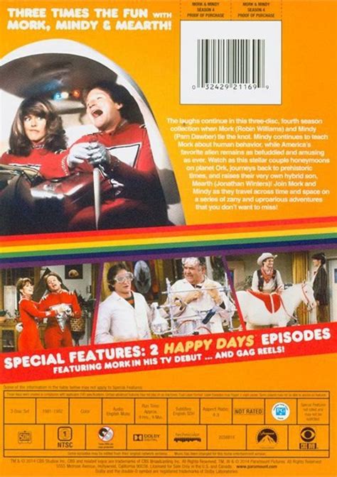 Mork & Mindy: The Fourth Season (DVD 1981) | DVD Empire