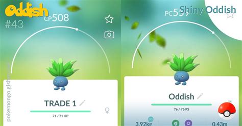 Shiny Oddish - Pokemon Go