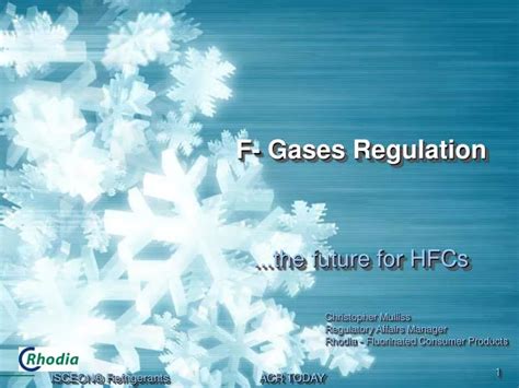 PPT - F- Gases Regulation PowerPoint Presentation, free download - ID ...