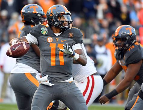 Tennessee QB Joshua Dobbs impressed scouts with his intelligence at combine