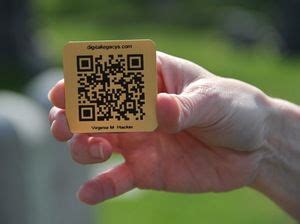 QR Codes For Headstones Keep Dearly Departed Close