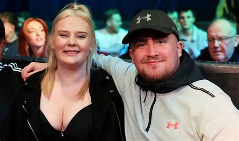 Luke Littler's girlfriend sends four-word message after darts star ...