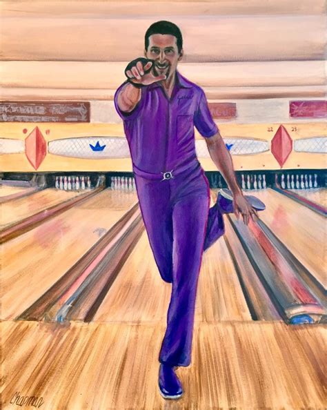 Jesus Quintana From the Big Lebowski After Bowling a Strike 16x20 Acrylic on Stretched Canvas - Etsy