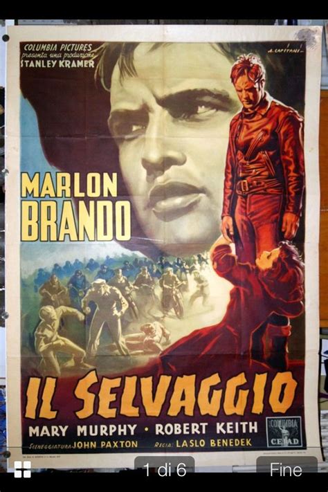 SELVAGGIO,IL (THE WILD ONE),USA,1953,drammatico, regia #LászlóBenedek ...