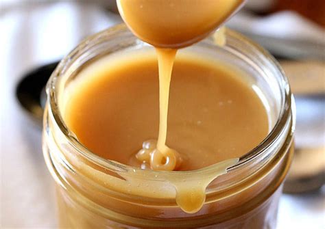 Microwave toffee/rich caramel sauce Recipe by Anju Tony | Receita