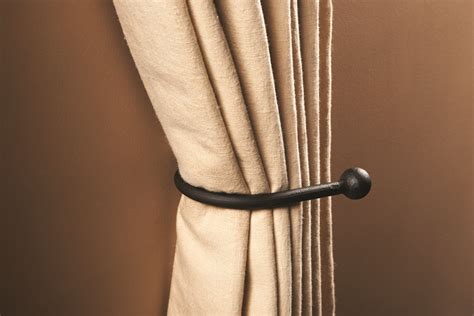 Curtain Hold Backs and Tie Back Hooks - Made by the Forge Blog