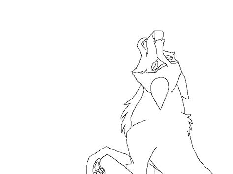 Balto 2 Howling Aleu Base/Lineart by starrynightsoul on DeviantArt