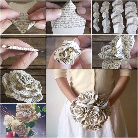 Crochet Kingdom on Twitter | Paper roses tutorial, Paper roses diy, Paper flowers diy