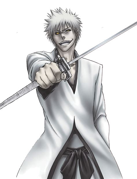 Bleach Ichigo Hollow Render by Hiyori456 on DeviantArt