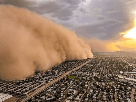 Phoenix dust storm impacting air quality - Sedona Red Rock News