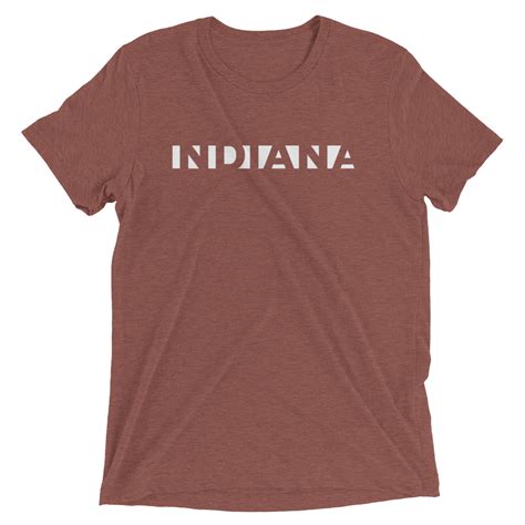 "Negative Indiana" - Ultrasoft Tri-Blend T-Shirt - IndianaHQ