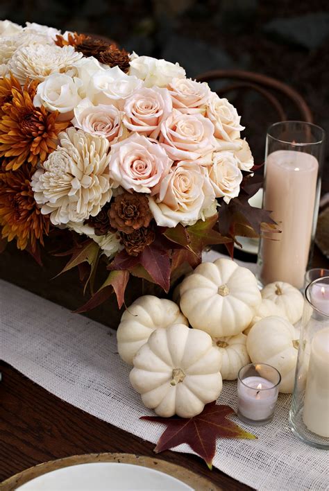 Katje's blog: pumpkin wedding centerpieces