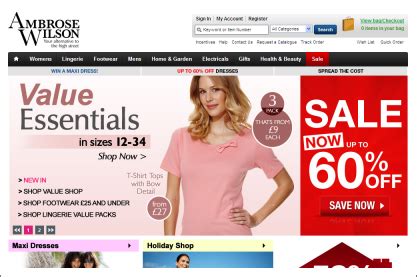 Ambrose Wilson Catalogue Store - Make Special Savings Today at Ambrose Wilson Online Catalogue Store