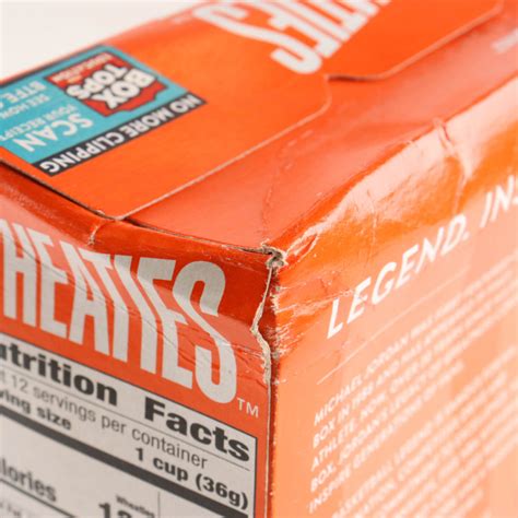 Michael Jordan Wheaties Cereal Box | Pristine Auction