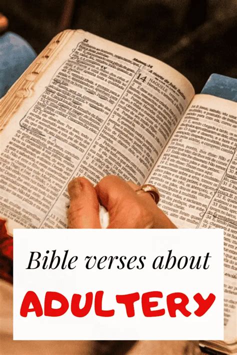 Adultery: What does the Bible say? 30+ Bible Verses & Examples