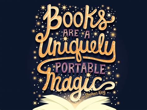 Books are magic by Risa Rodil on Dribbble