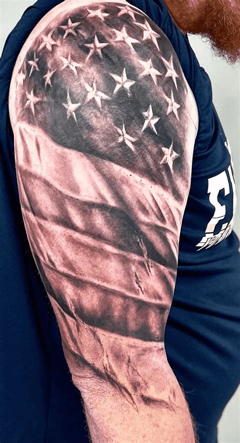 American Flag Tattoo Design Ideas Images