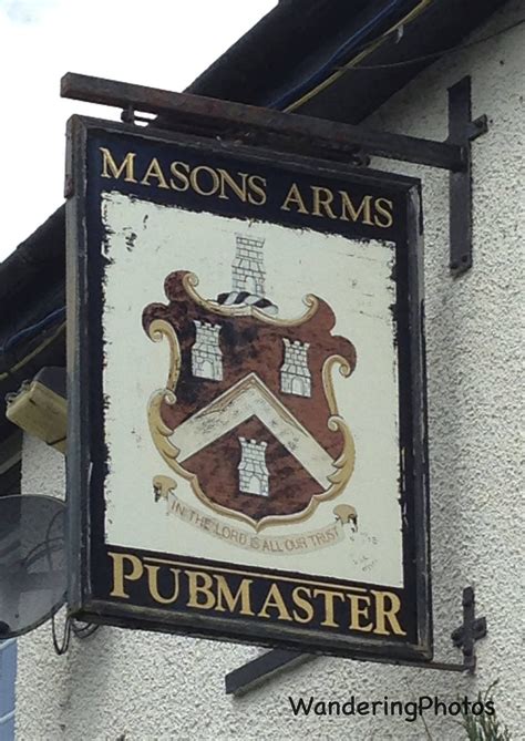 Pub Sign for the Masons Arms - Dinnington Newcastle Tyne & Wear England | Pub signs, Storefront ...