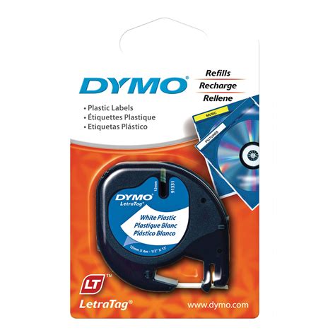 Dymo Plastic LetraTag Tape 91331 B&H Photo Video