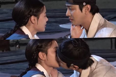 Watch: Kim Yoo Jung And Ahn Hyo Seop Prepare For An Emotional Kiss Scene On Set Of “Lovers Of ...