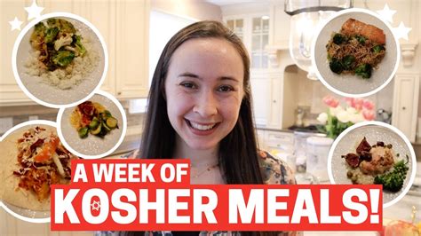 A WEEK OF KOSHER MEALS!! (Budget Friendly Family Meals with Kosher Food)! Cooking & Recipes ...