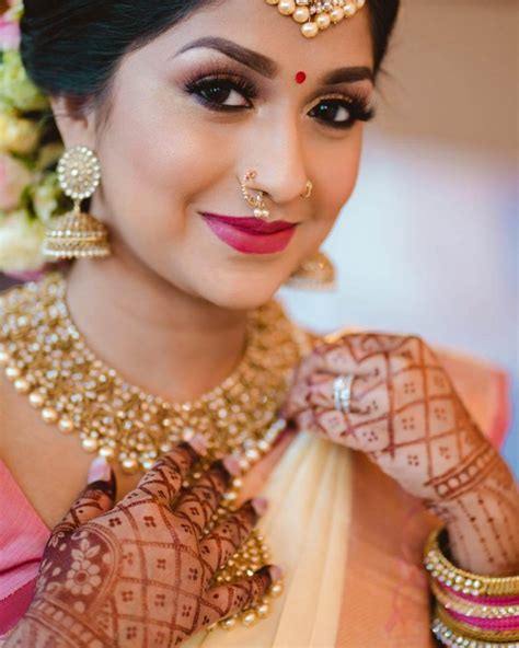 Indian Bridal Makeup Looks In Saree | Saubhaya Makeup