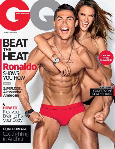 When Cristiano Ronaldo met Alessandra Ambrosio | GQ India