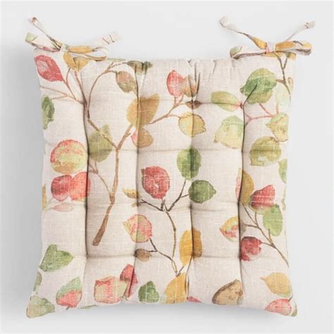 Autumn Leaves Chair Cushion - v1 | Fall bedding, Leaf curtains, Chair cushions