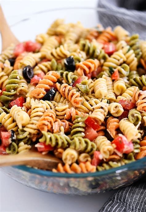 Barilla Tri Color Rotini Pasta Salad Recipe | Deporecipe.co