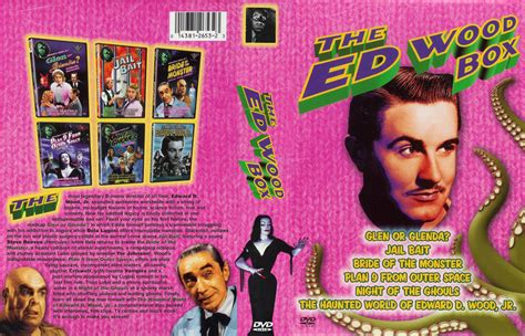 Ed Wood Box Set - Movie DVD Custom Covers - 925edwoodbox :: DVD Covers