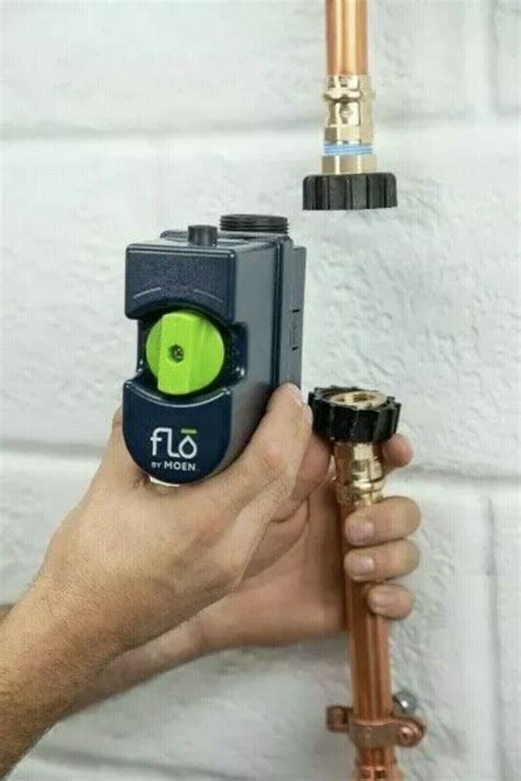 Flo by Moen 900-001 3/4" WiFi Smart Water Leak Detection and Shutoff Valve 0.75" | eBay