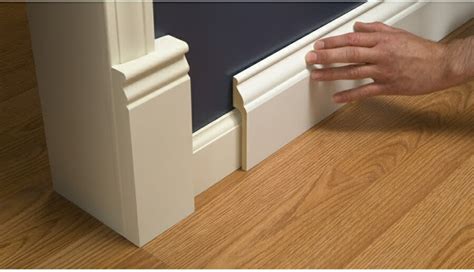 Install Wide Baseboard Molding Over Existing Narrow Baseboard - A Stroll Thru Life