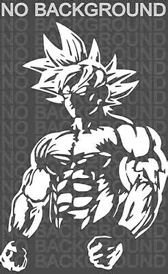 Goku Ultra Instinct Dragon Ball Z DBZ Car Truck Wall Window Vinyl ...