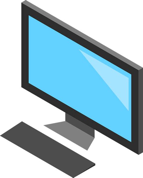 Computer Monitor Vector Png