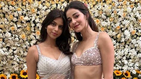 Suhana Khan poses with Ananya Panday; Bhavana shares unseen pics from Alanna Panday wedding ...