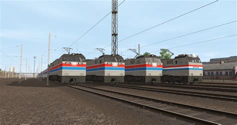 Amtrak GE E60 electric locomotives - Socimi