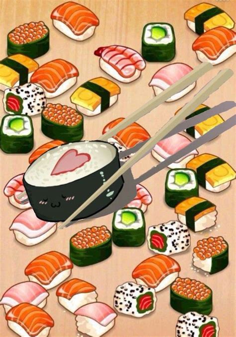 Sushi background