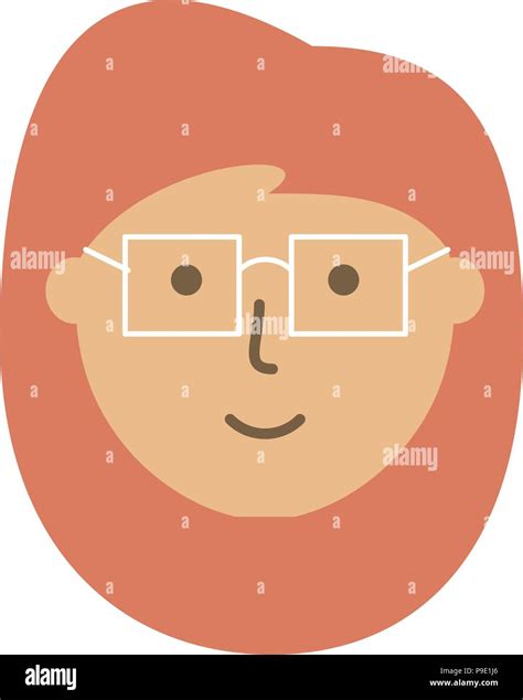 woman with glasses icon over white background, vector illustration Stock Vector Image & Art - Alamy
